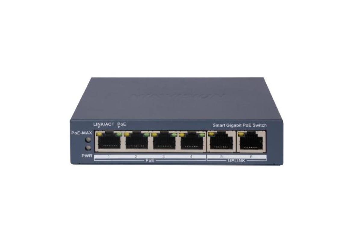 4 Portlu Gigabit Akıllı PoE Switch