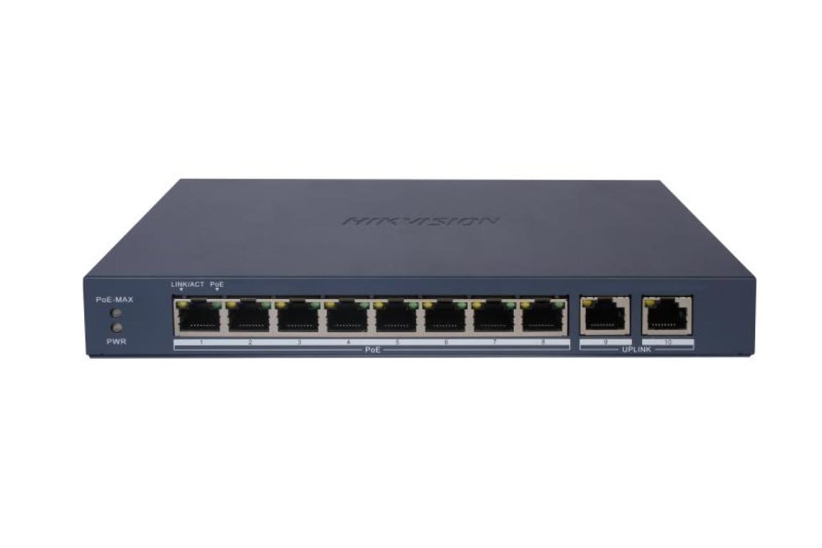 8 Portlu Gigabit Akıllı PoE Switch