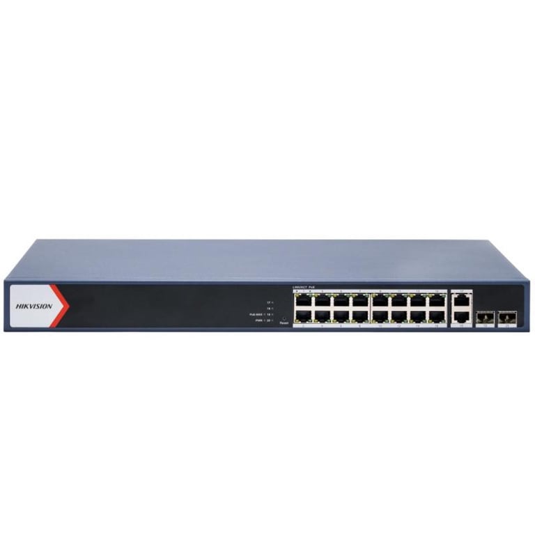 16 Portlu Gigabit Akıllı PoE Switch