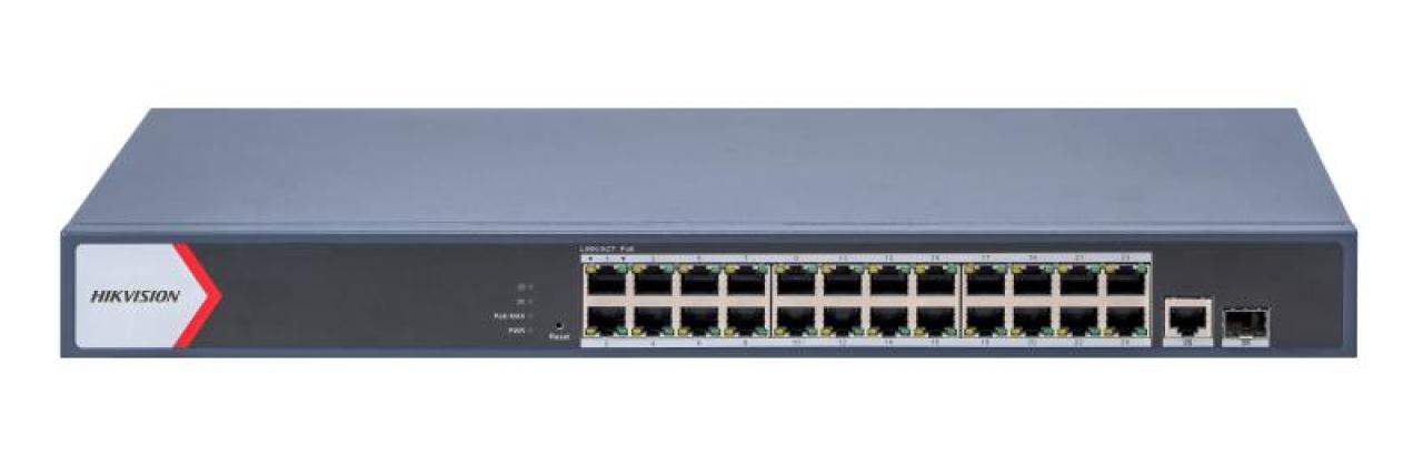 24 Portlu Gigabit Akıllı PoE Switch