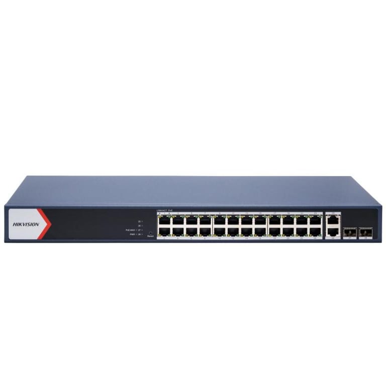 24 Portlu Gigabit Akıllı PoE Switch