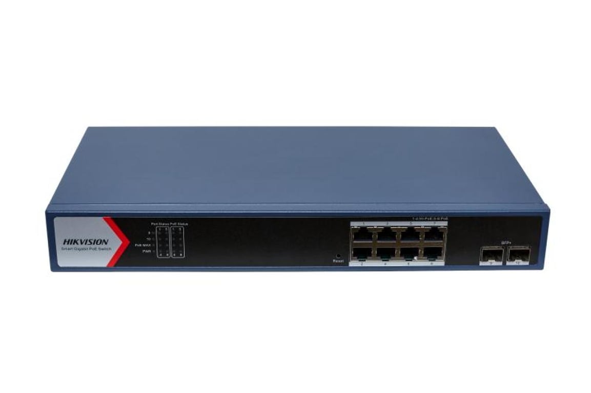 8 Portlu Gigabit Akıllı PoE Switch