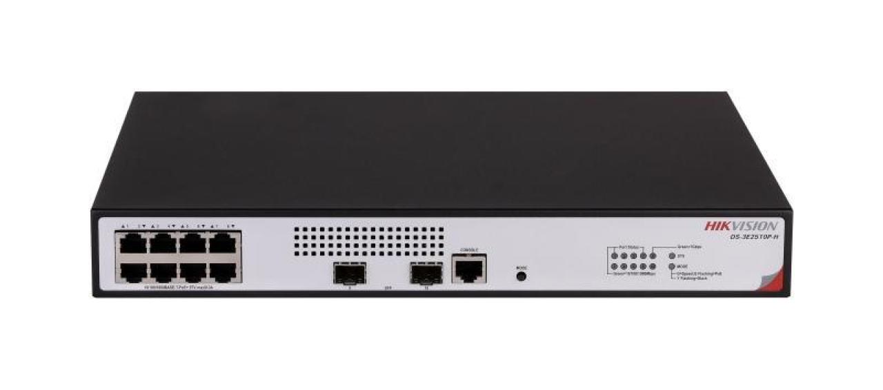 8 Portlu Gigabit Tam Yönetilen PoE Switch