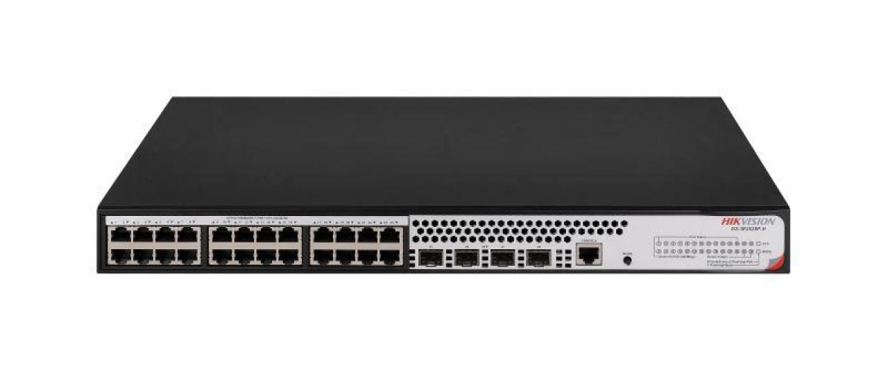 24 Portlu Gigabit Tam Yönetilen PoE Switch