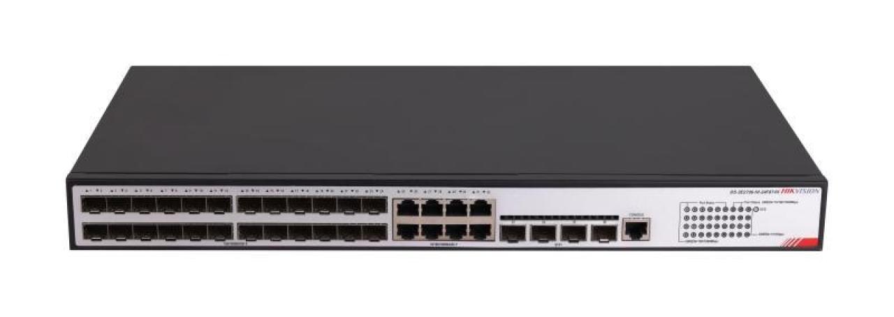 24 GE SFP, 8 GE RJ45, 4 10G SFP, Akıllı L2+ Anahtar