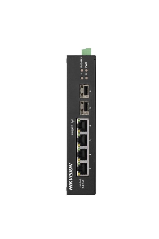 4 Portlu Gigabit Yönetilmeyen Sert PoE Switch