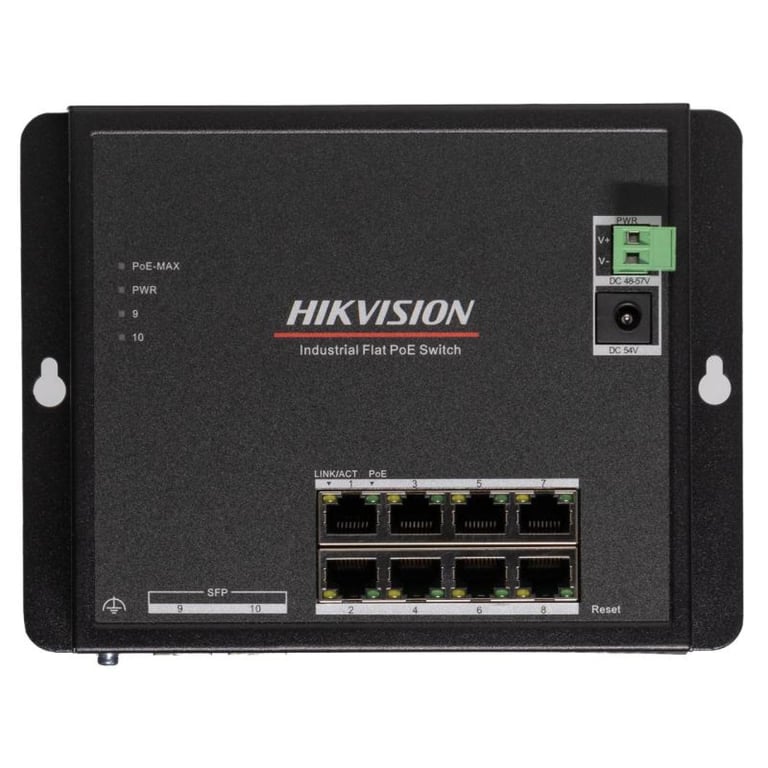 Düz Endüstriyel PoE Switch