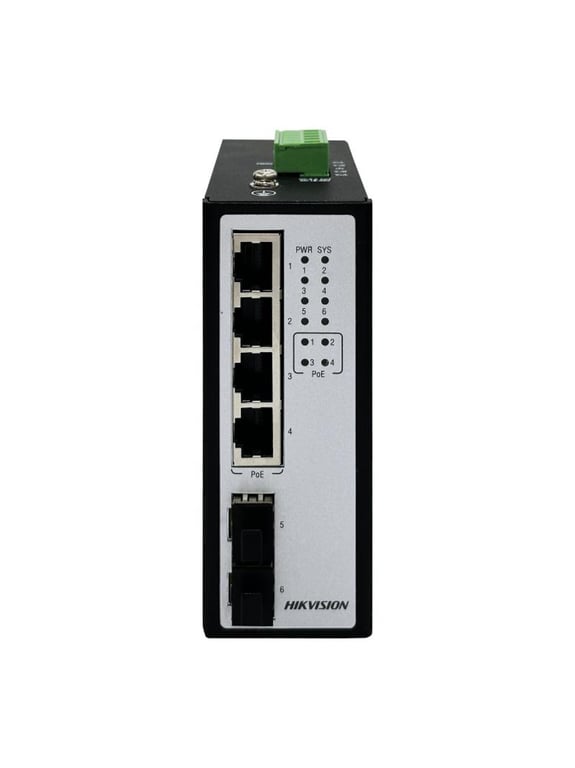 4 Portlu Gigabit Tam Yönetilen Endüstriyel