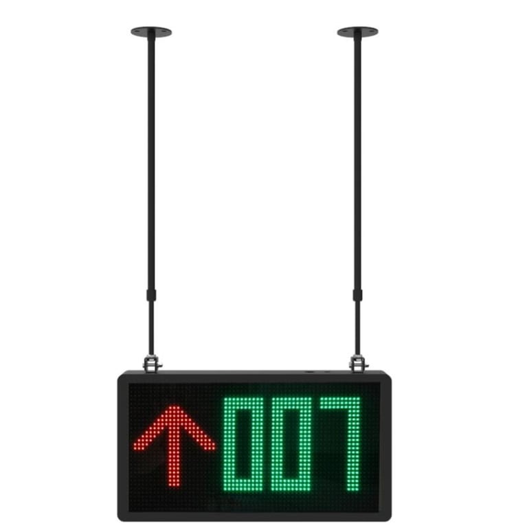 Kapalı Otopark Yönlendirme LED Ekranı