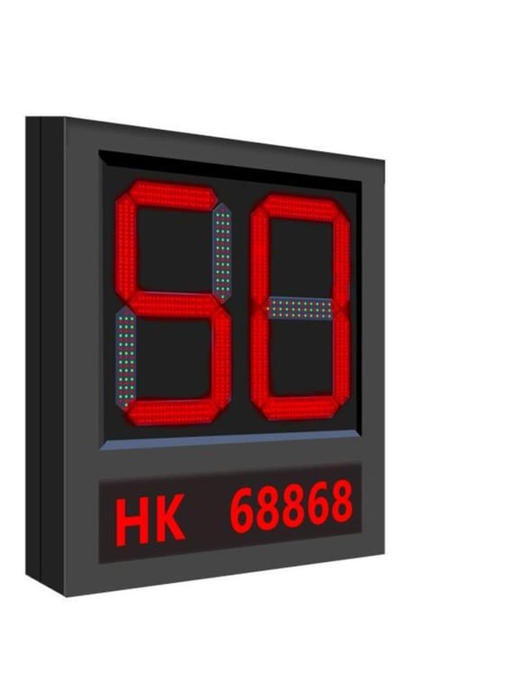 Dış Mekan Led Hız Göstergesi Ekranı
