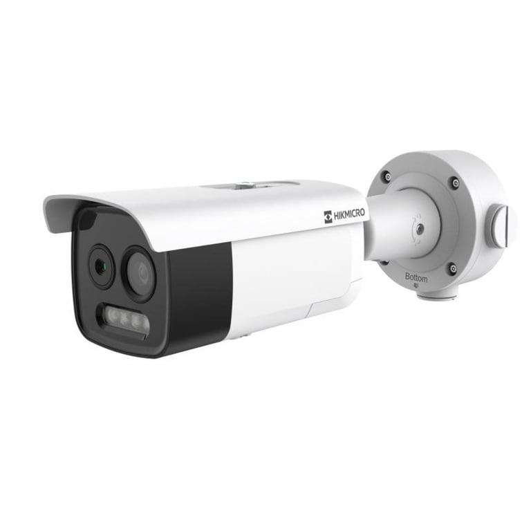 Çift Spektrumlu Termografi IP Bullet Kamera