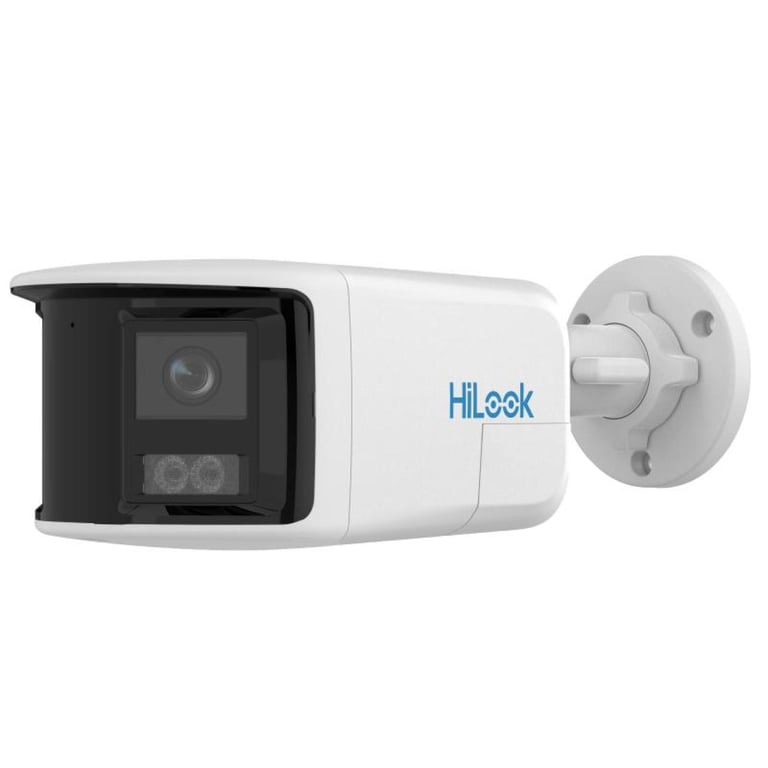 Akıllı Hibrit Işıklı Sabit Bullet IP Kamera 6 MP Çift Lens Dikişli Geniş Açılı ColorVu