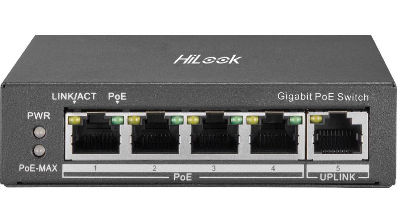 4 Portlu Gigabit Yönetilmeyen PoE Switch