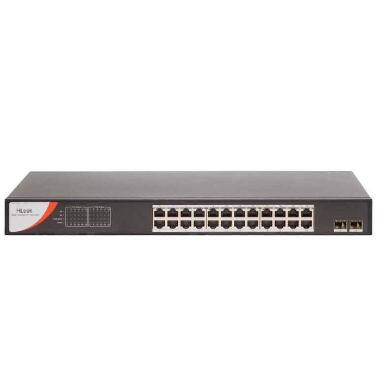 24 Portlu Gigabit Yönetilmeyen PoE Switch