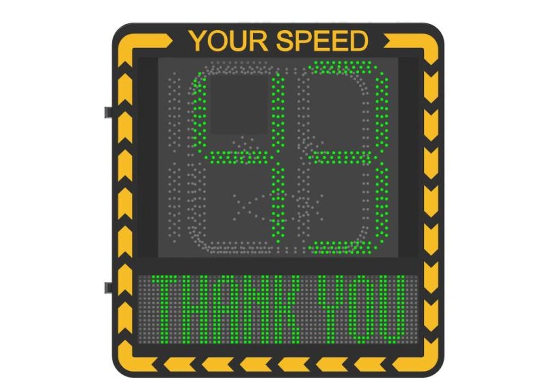 Radar Destekli Hız LED Ekranı