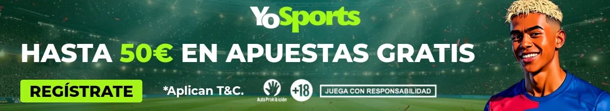 YoSports Yamal · Web PC · bajo el podio