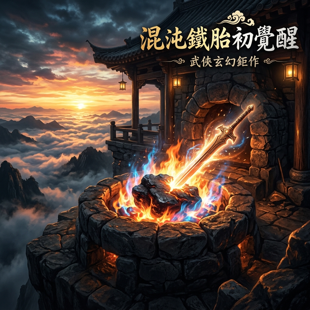 《天道敕令_阿賴耶識修真錄》 01 第一章 混沌鐵胎初覺醒