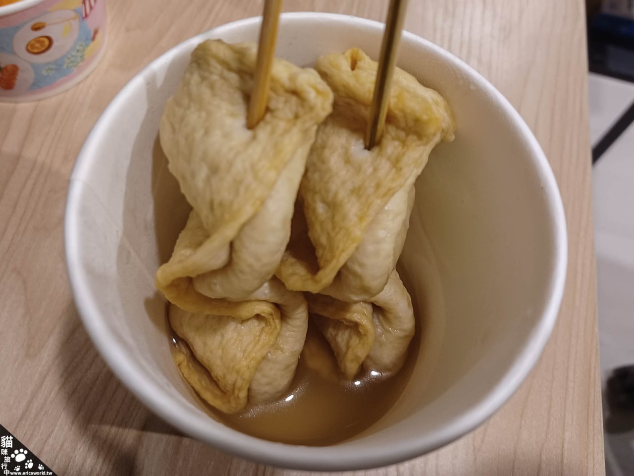 臨江街夜市 歐霸辣炒年糕 魚板串