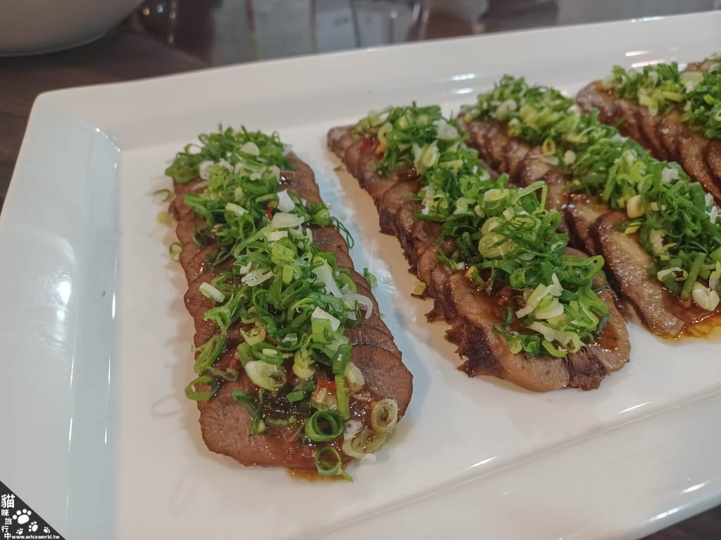 蔥油牛舌