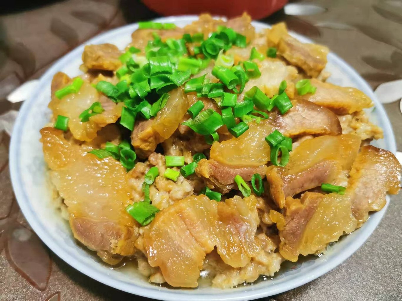 黄花鱼蒸肉饼的做法