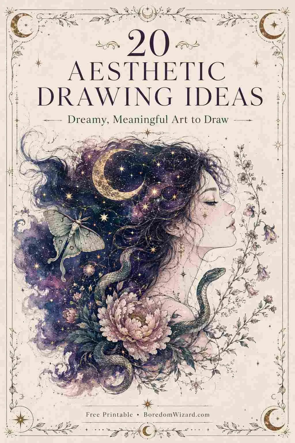 Cool Things Meaningful Small Aesthetic Drawings to Create ...