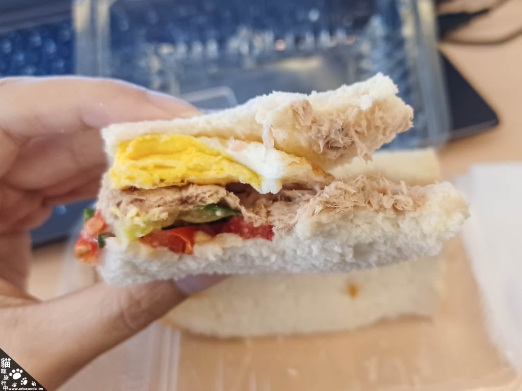 鮪魚三明治 樂利早午餐