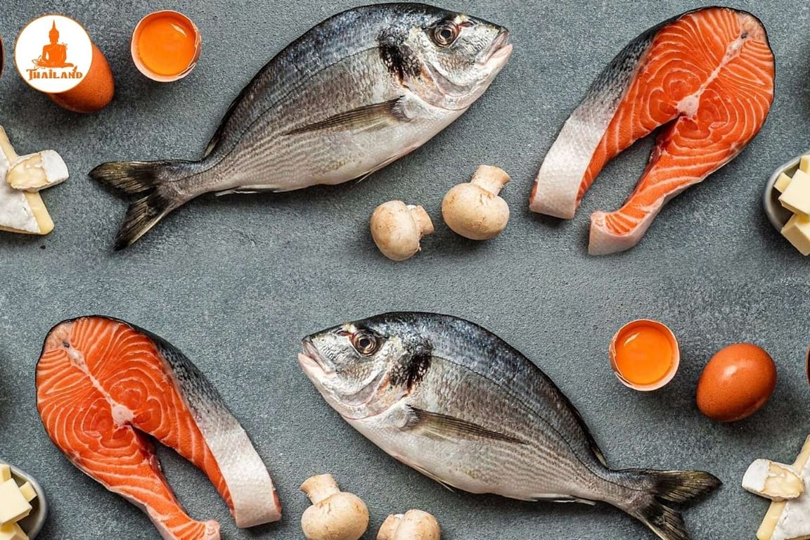 Thực phẩm giàu omega-3 có nhiều trong các loại cá