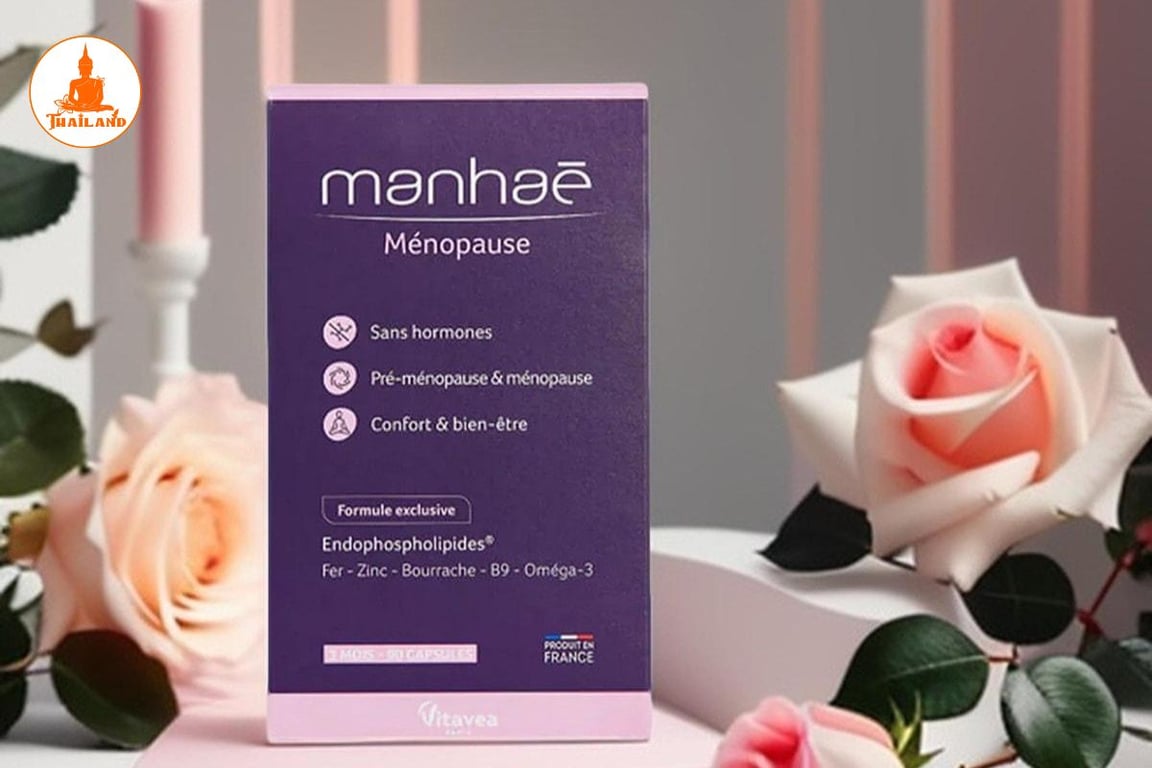 Manhae là viên uống bổ sung nội tiết được nghiên cứu và sản xuất bởi Vitavea (Pháp)