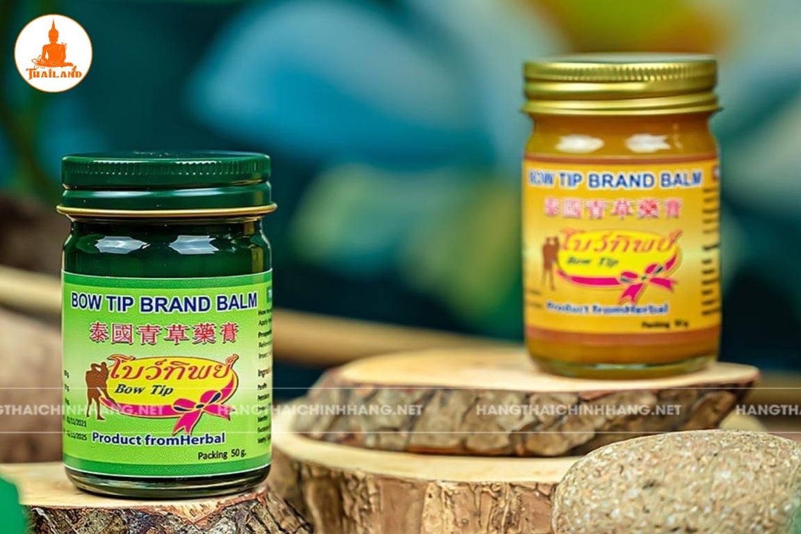 Dầu cù là thảo dược Bow Tip giúp giảm nhanh cơn đau đầu, chóng mặt