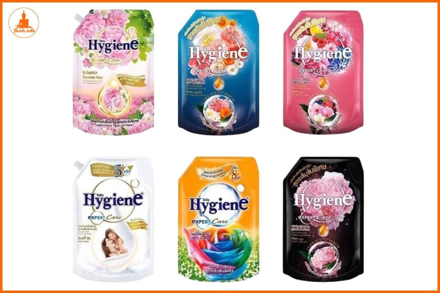 Nước xả vải Hygiene dạng túi là dòng sản phẩm chăm sóc quần áo được ưa chuộng tại Việt Nam