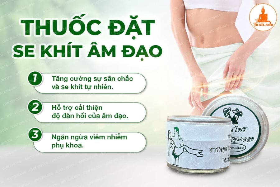 Viên đặt hỗ trợ làm giảm tình trạng viêm nhiễm và các vấn đề phụ khoa thường gặp