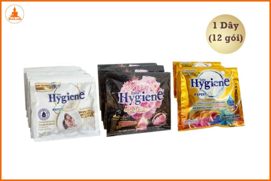 Nước xả vải Hygiene tiện lợi khi sử dụng giặt tay lẫn giặt máy