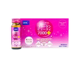 10 chai nước uống DHC Collagen Beauty Plus của Nhật 7000mg 50ml