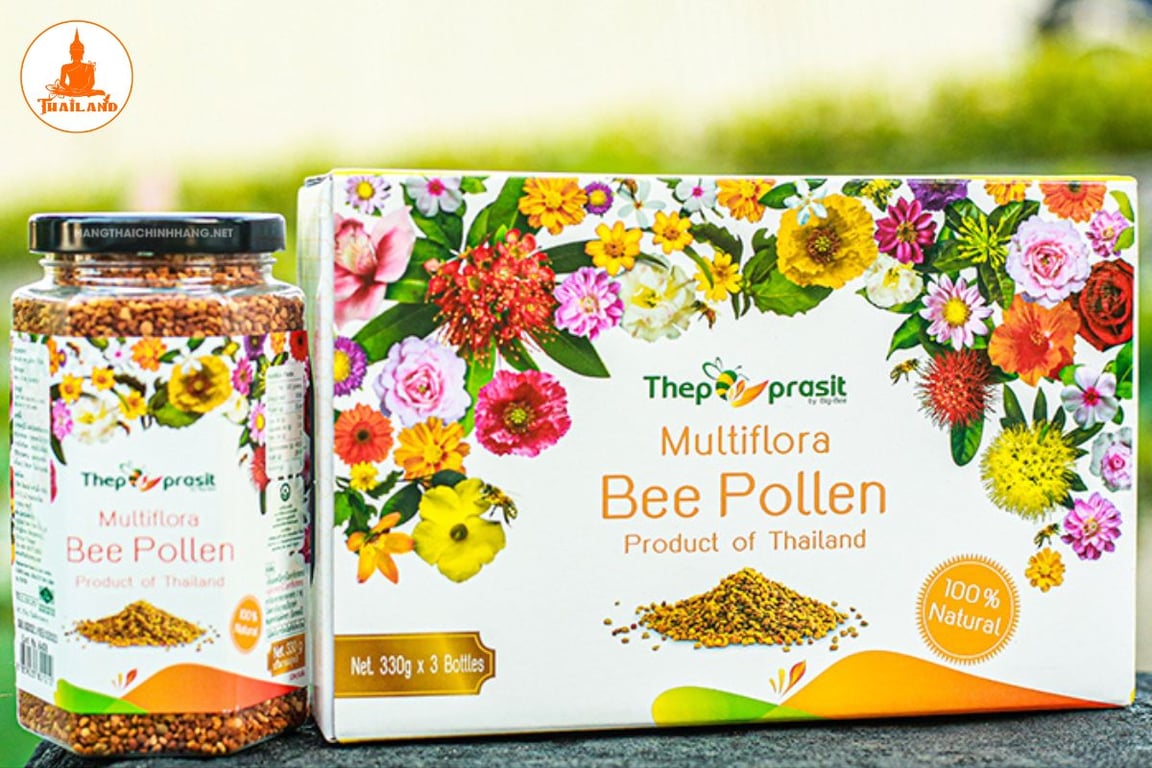 phấn ong hoa anh túc Bee Pollen được biết đến với nhiều công dụng hỗ trợ sức khỏe