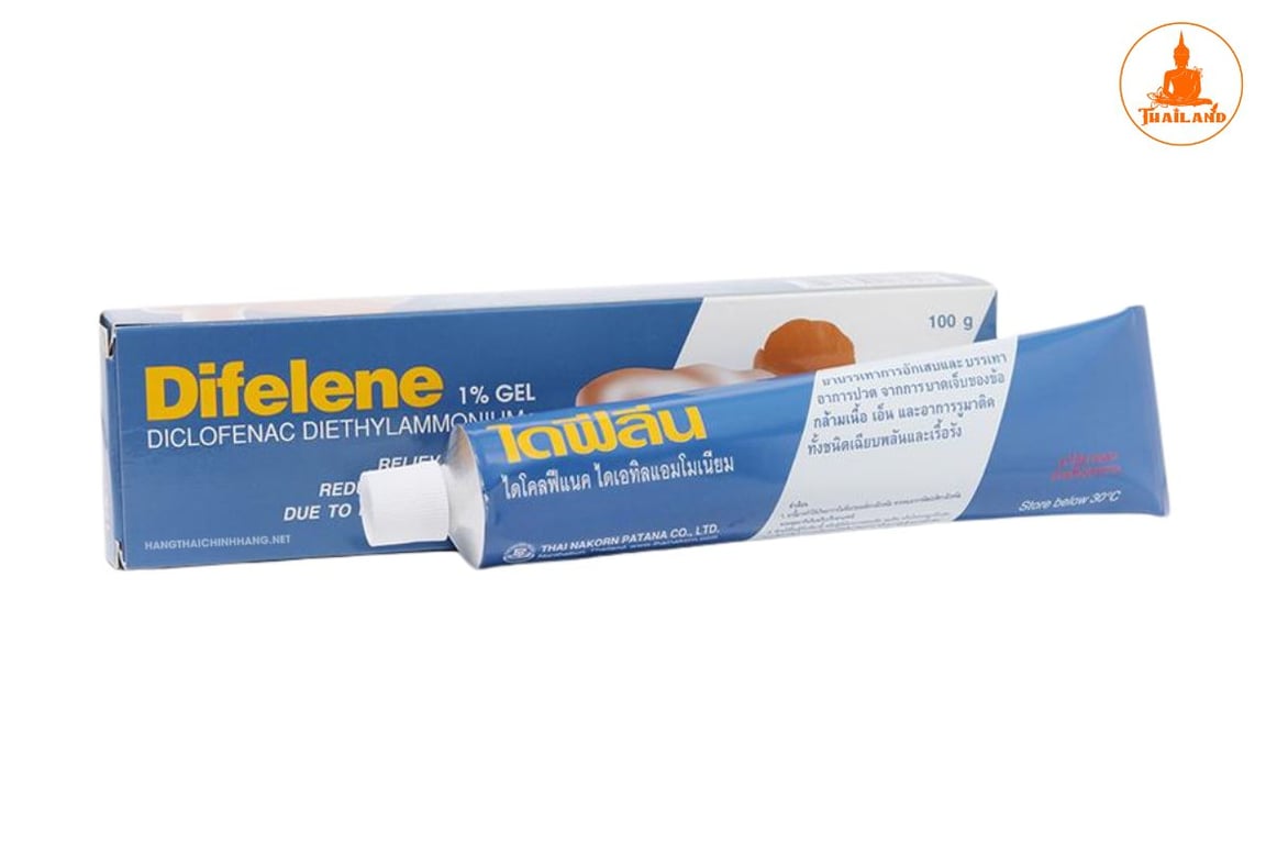 Gel xoa bóp giảm đau Difelene