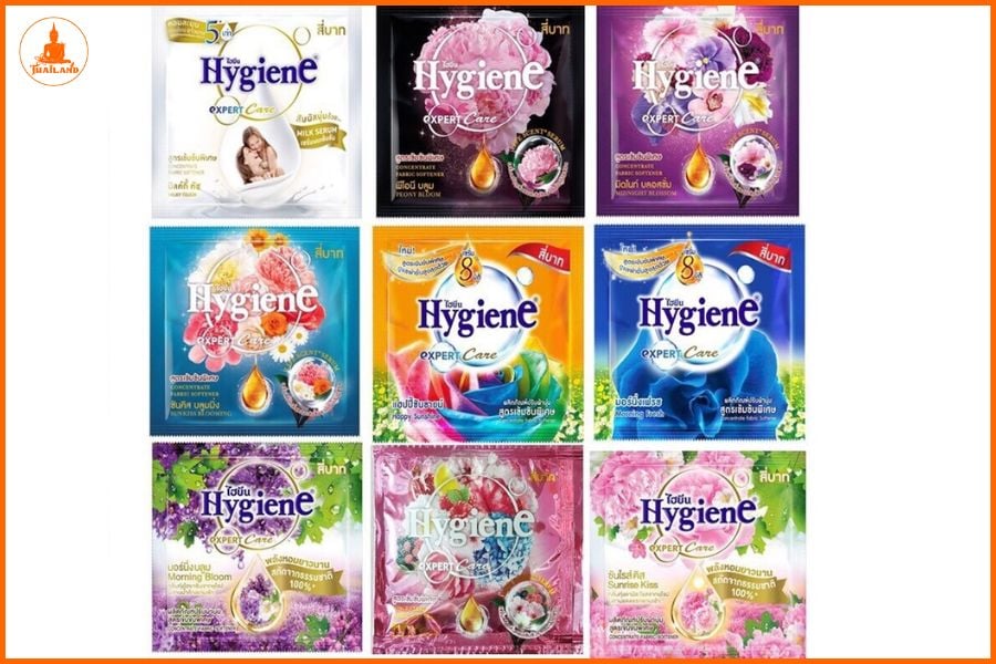Nước xả vải Hygiene có bảng mùi đa dạng phù hợp nhiều đối tượng