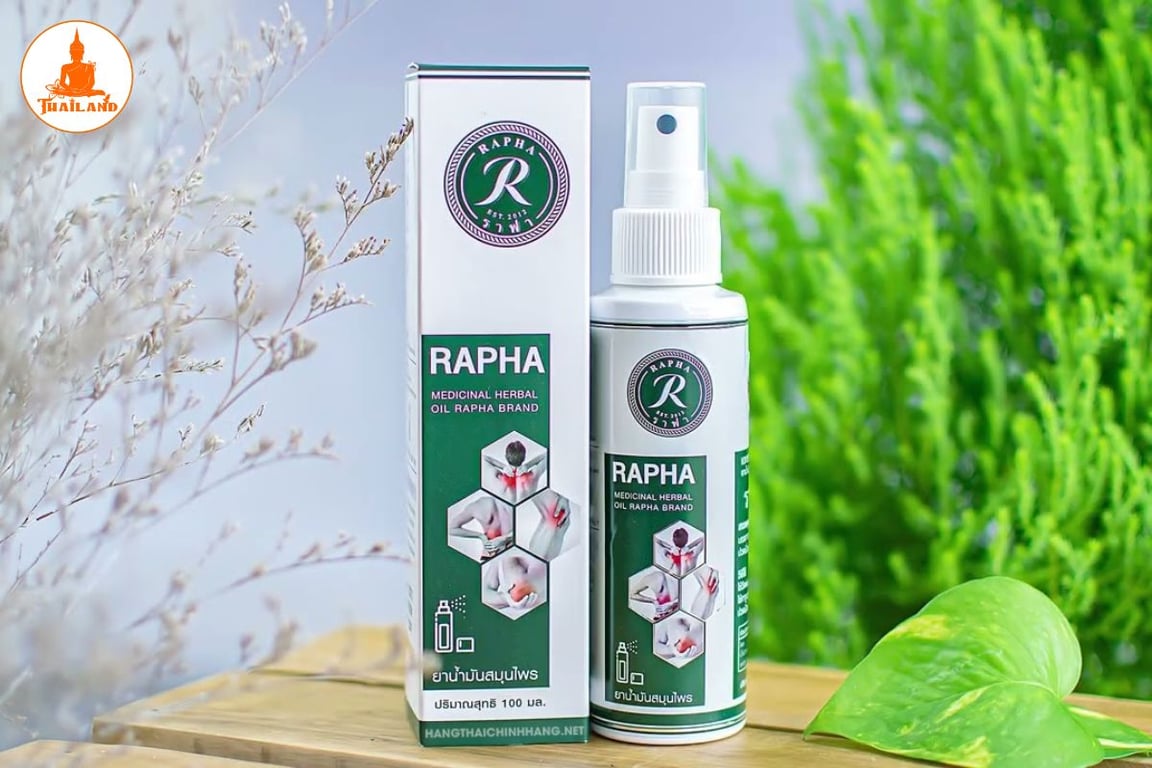 Sử dụng dầu xịt trực tiếp lên vùng bị đau nhức, bong gân hoặc sưng tấy