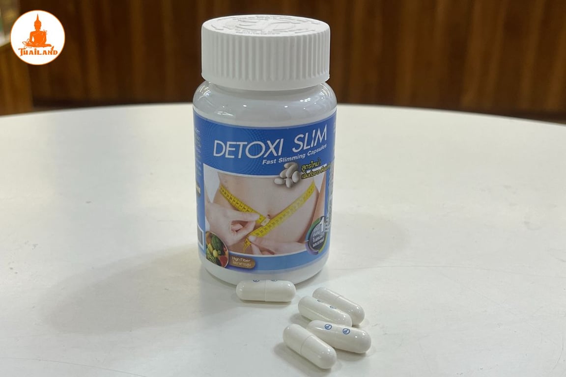 Viên uống giảm cân rau củ quả Detoxi Slim Thái Lan 