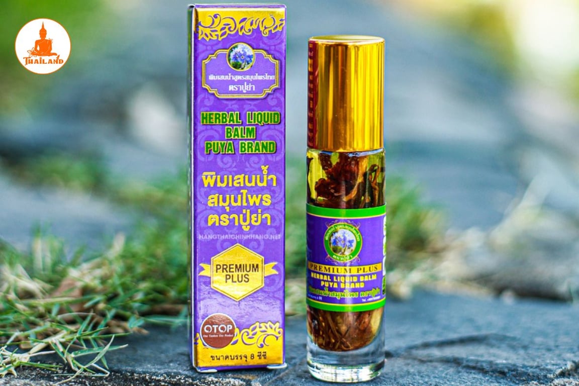 Dầu lăn 19 vị thảo dược Herbal Liquid Balm Puya Brand