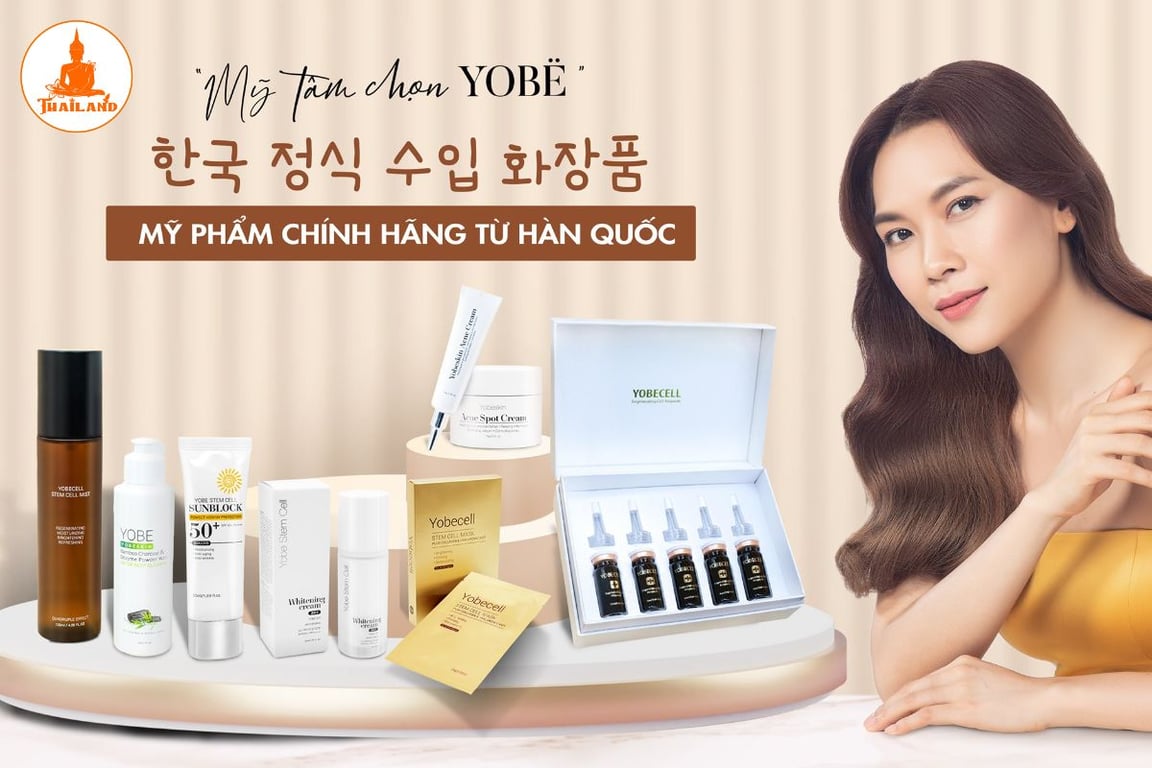 Yobe là thương hiệu mỹ phẩm của Việt Nam