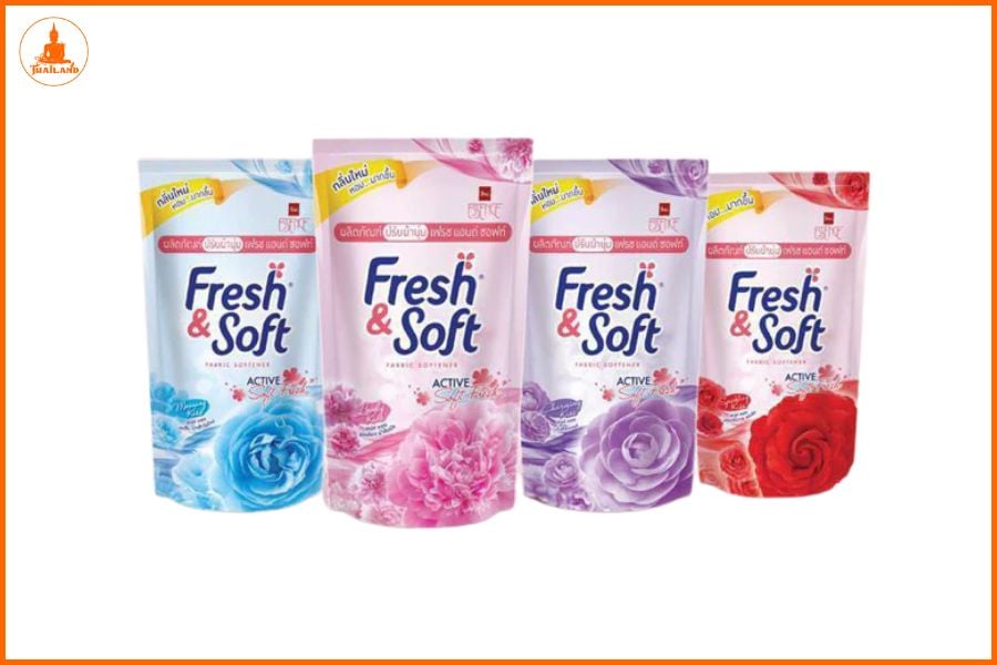 Nước xả Fresh Soft giúp quần áo luôn sạch thơm và bền đẹp
