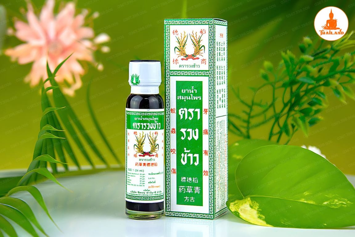 Dầu gió thảo dược bông lúa MinYak
