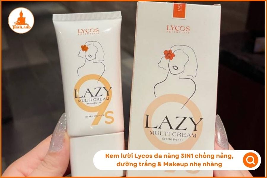 kem lười Lazy Multi Cream giúp dưỡng trắng và trang điểm nhẹ nhàng