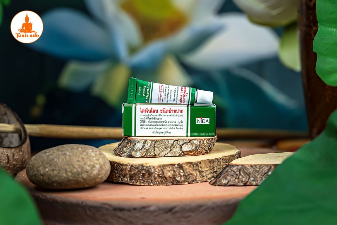 Kem trị nhiệt miệng Nida giúp xử lý nhanh chóng các vết loét trong khoang miệng