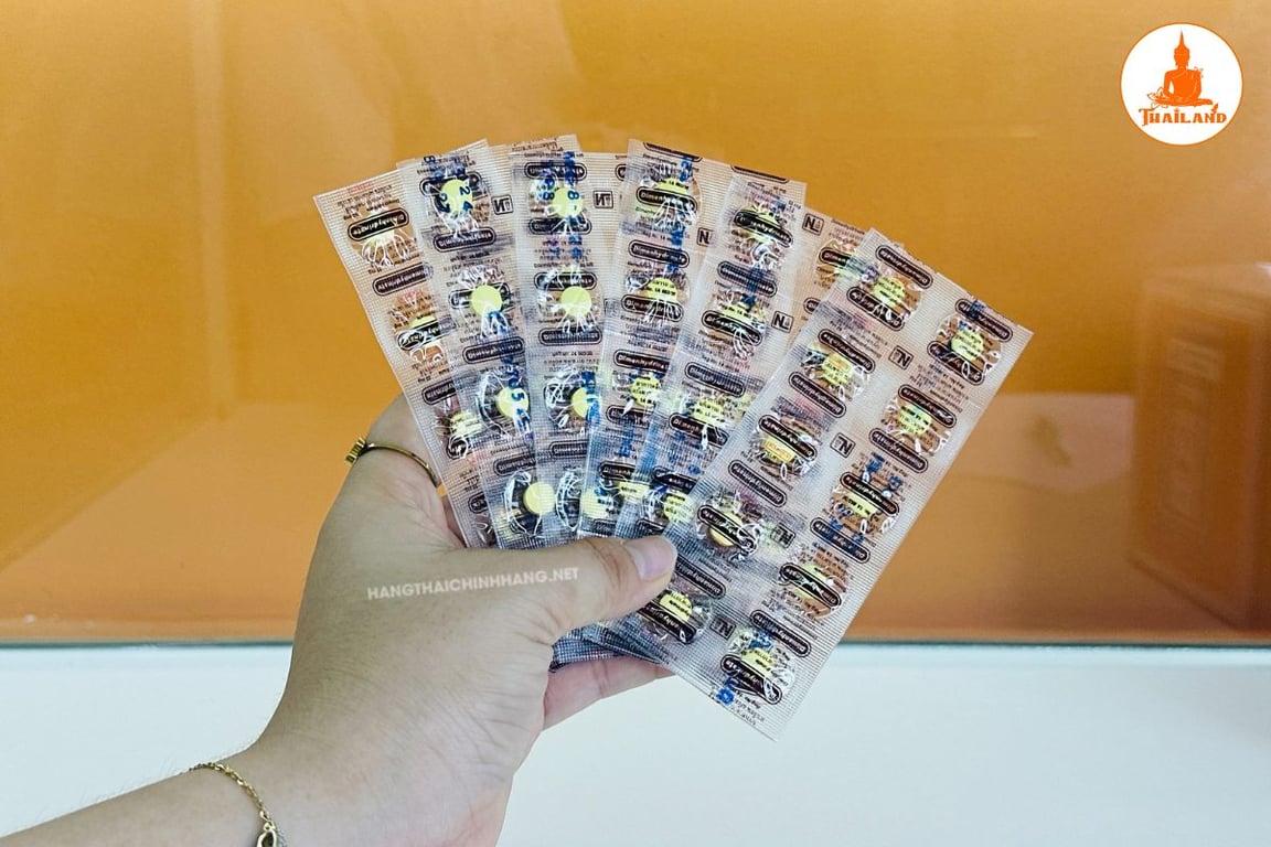 Hướng dẫn sử dụng thuốc say xe Thái Lan Dimenhydrinate