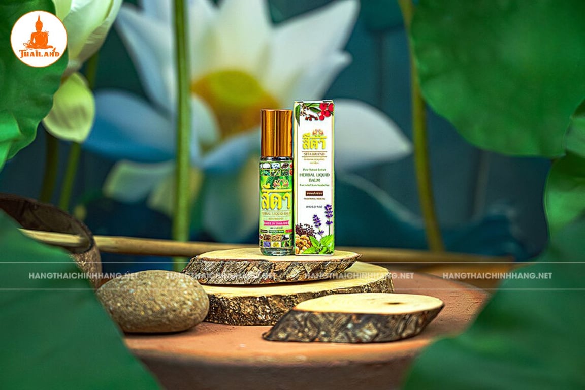 Dầu gió 20 vị Sita Brand chỉ dùng ngoài da, không được uống