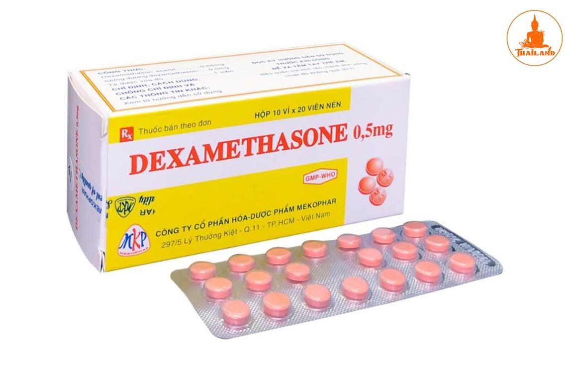 Dexamethasone là thuốc thuộc nhóm corticoid