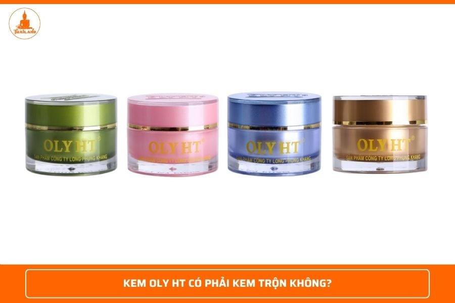 Hiện tại, không có bằng chứng chính thức nào khẳng định Oly HT là kem trộn