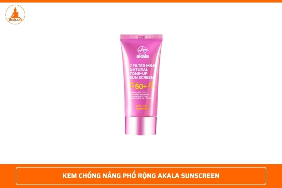 Kem chống nắng phổ rộng Akala Sunscreen