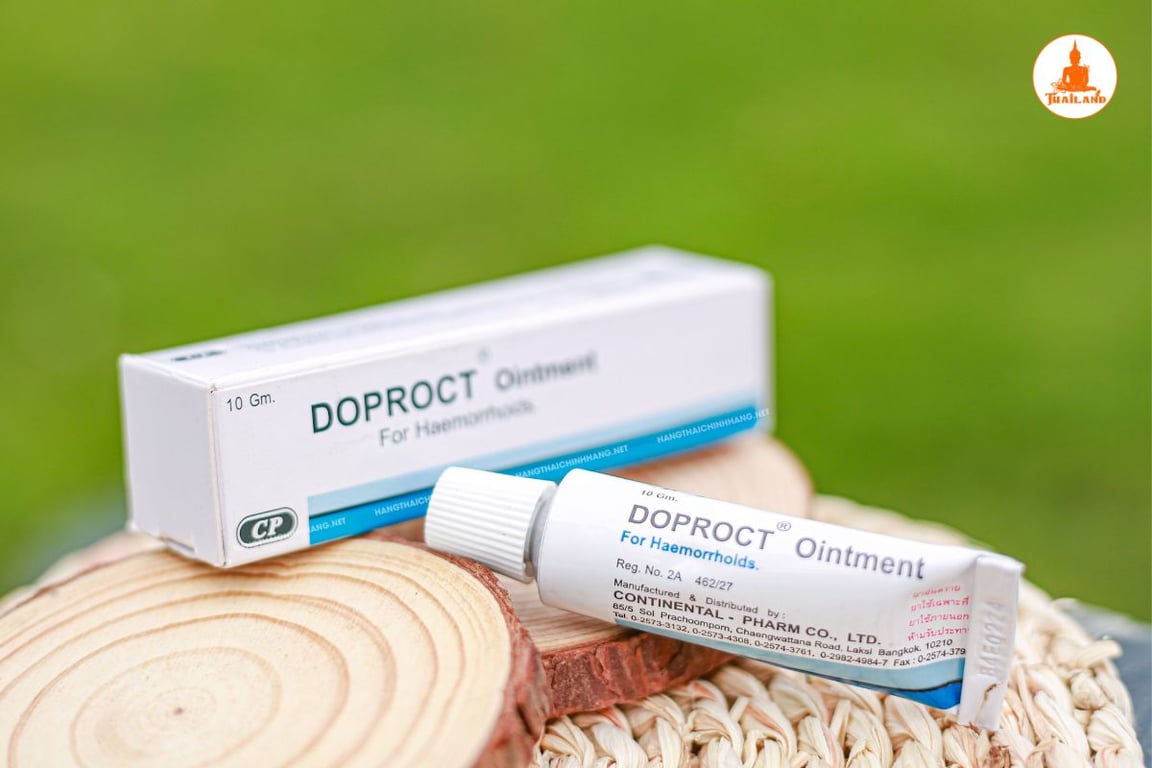 Thành phần của kem bôi Doproct Ointment